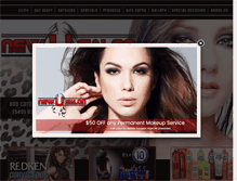 Tablet Screenshot of newusalonva.com